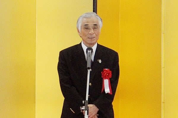 日本水泳連盟 青木剛会長よりご祝辞をいただきました