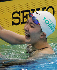 大橋選手(200m個人メドレー)