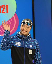 大本選手入場