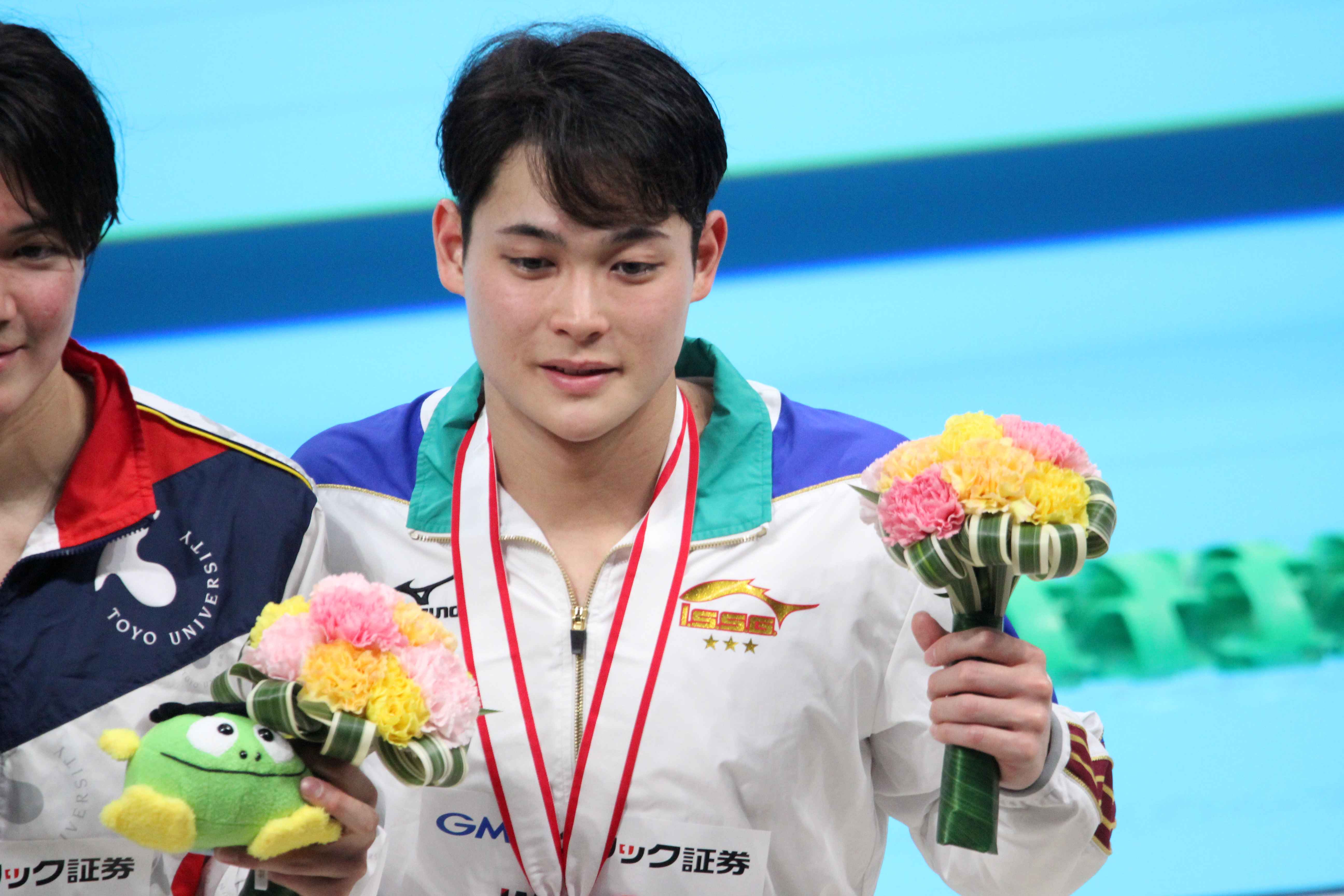 <p>男子200ｍ個人メドレー3位　小方選手</p>