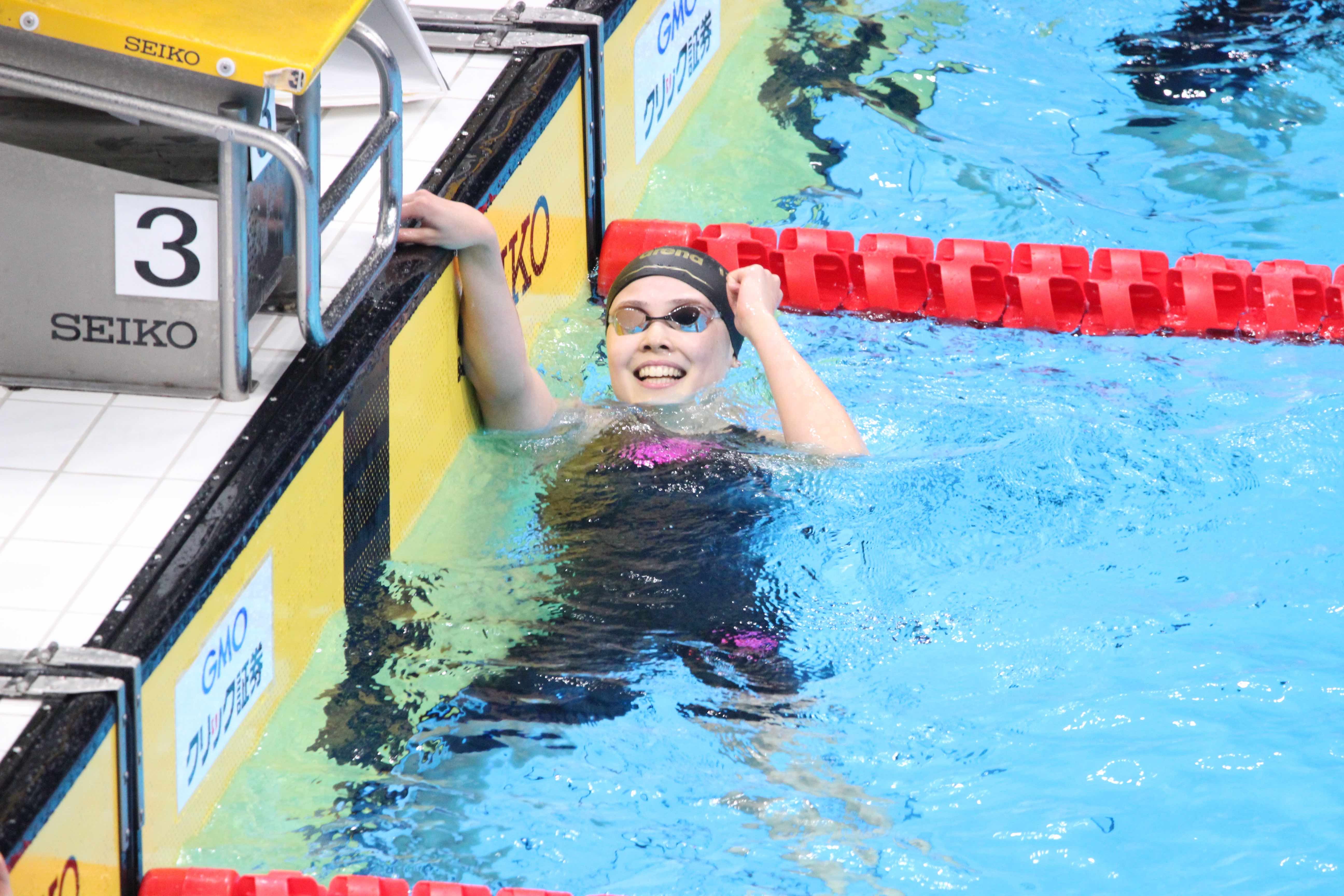 <p>女子200m自由形代表内定 池本凪沙選手(イトマン東京)</p>