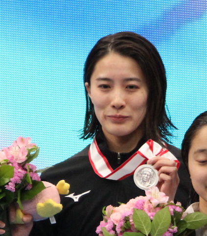 <p>女子200m個人メドレー 第2位 大橋選手</p>