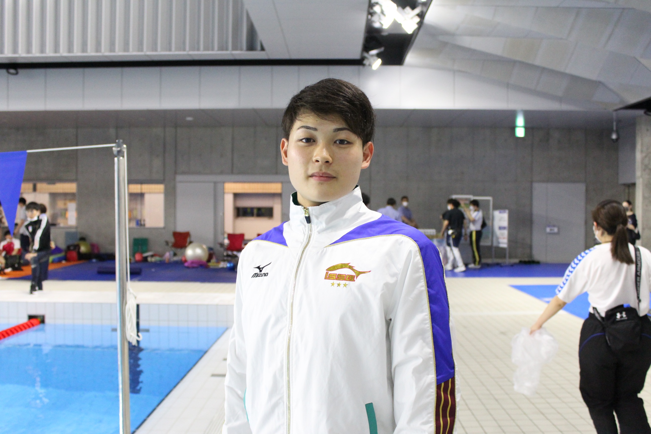 <p>男子200mバタフライ内定 小方颯選手</p>