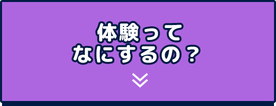 体験ってなにするの？ 