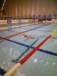 亀森、辰巳で練習