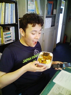 池田先生　愛妻弁当