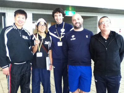 フランスのスタッフとヘッドコーチ