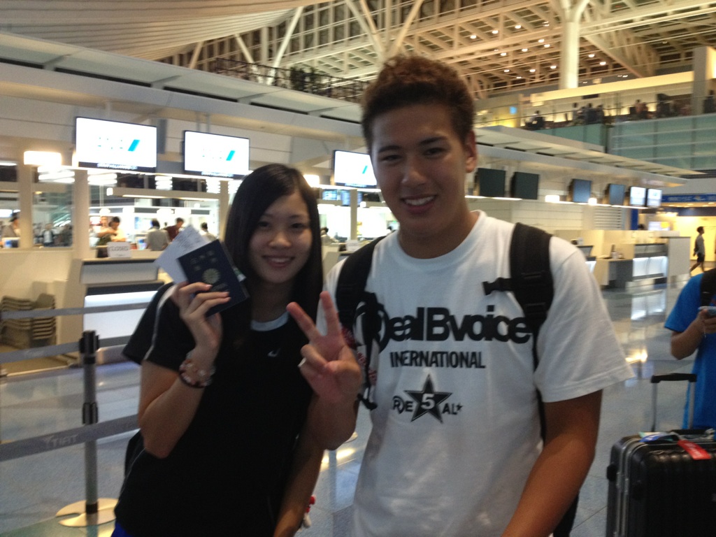 いってらっしゃい 選手の写真