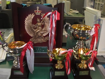 総合準優勝 ・ 中学優勝 ・ 高校3位 etc 表彰品