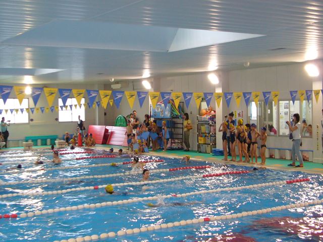 プール内見学会