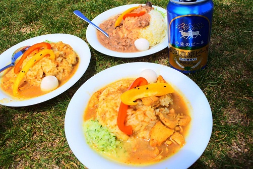 カレーとビール