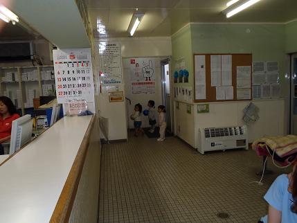 再びプールへ