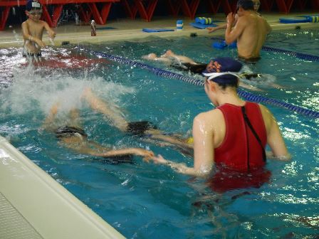 泳法体験