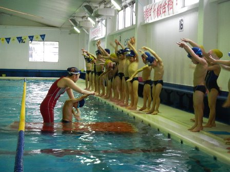 泳法体験